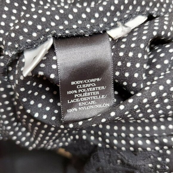 Ann Taylor Black & White Polka Dot Blouse S - Picture 3 of 4